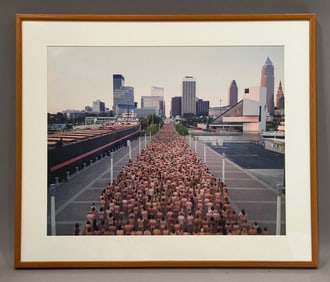 Spencer Tunick Photograph, "Ohio 2"