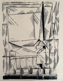 After Lyonel Feininger, "Gelmeroda"