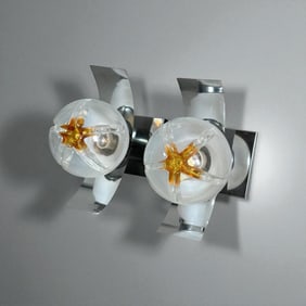 Pair of Mezzega Italian Sconces