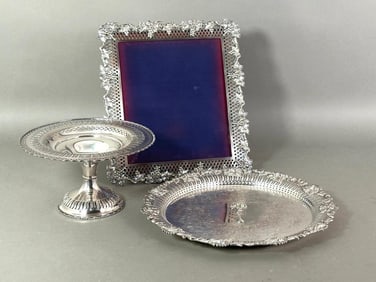 Group of Birks Silver Plated Items