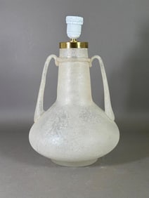Archimede Seguso Scavo Table Lamp