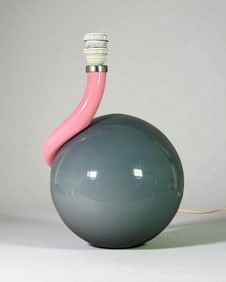 Memphis Style Murano Glass Table Lamp