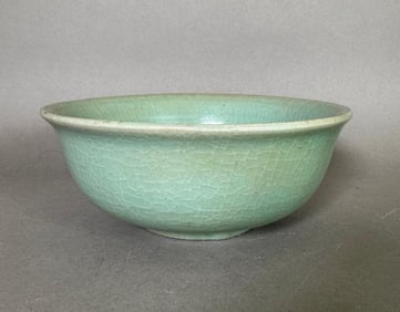 Chinese Longquan Style Celadon Glaze Bowl, Modern