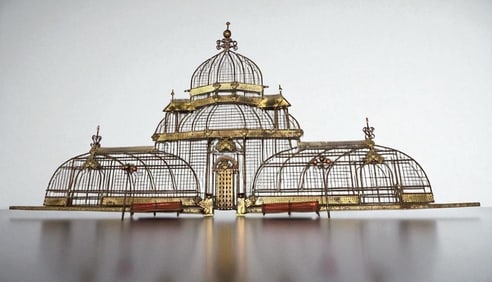 Curtis Jere Metal Wall Sculpture, San Francisco Conservatory of Flowers