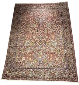 Antique Persian Kerman Carpet 12' x 8'9"