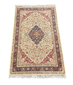 Wool Tabriz Carpet, Modern, 9' x 6'