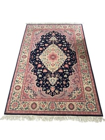 Indo-Persian Tabriz Carpet 9' x 5'11"