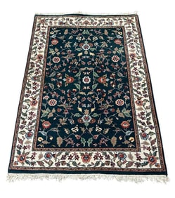 Indo-Persian Tabriz Carpet, 5'9" x 4'