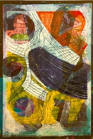 Sam Gilliam Paper Construction, Untitled