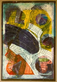 Sam Gilliam Paper Construction, Untitled