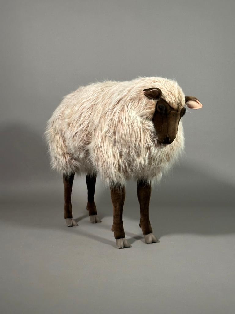 Hansa Life Size Artiodactyla Sheep Figure (1 of 10)