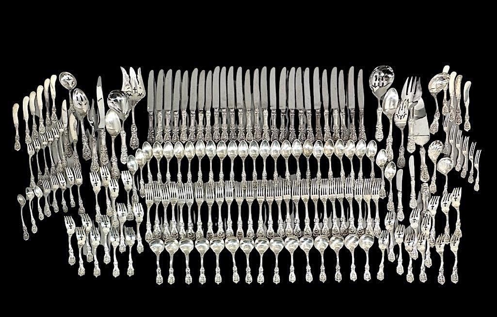 Reed and Barton Francis I Sterling Silver Flatware Service (1 of 6)