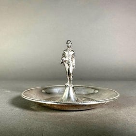 Tiffany & Co. Sterling Silver Equestrian Subject Figural Vide Poche
