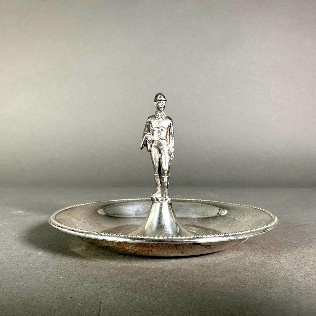 Tiffany & Co. Sterling Silver Equestrian Subject Figural Vide Poche (1 of 7)
