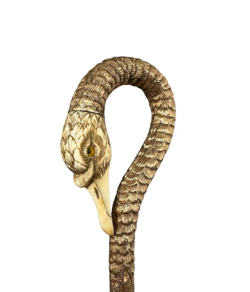 Lyon Maker Goose Head Walking Stick (1 of 8)