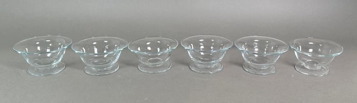 Six William Yeoward 'Alice' Footed Dessert Bowls