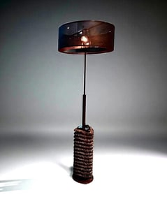 JFK Custom Contemporary Floor Lamp