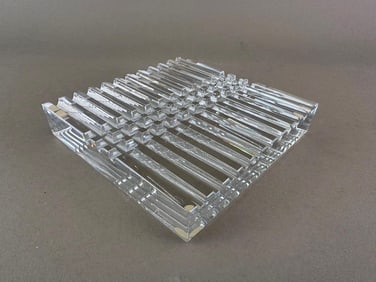 Baccarrat Glass Vide Poche by Roberto Sambonet
