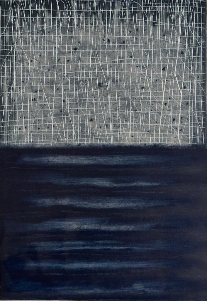 David Shapiro Etching, "Kala 7" (1 of 8)