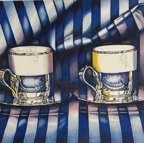Jeannette Pasin Sloan Lithograph, "Espresso"