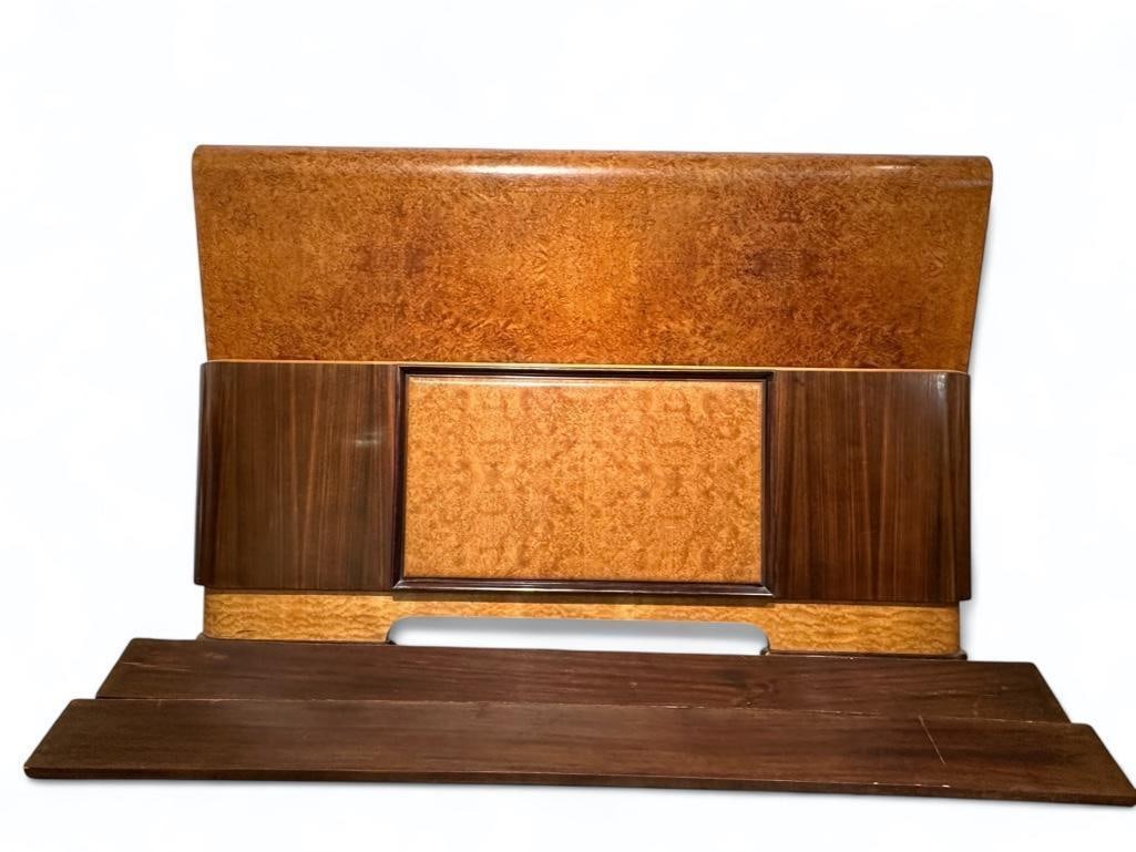 Italian Art Deco Bed, ca. 1920-1930 (1 of 9)