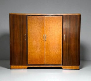 Italian Art Deco Armoire, c.1920-1930