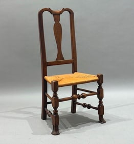 American Queen Anne Period Side Chair, Connecticut