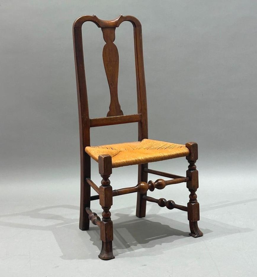 American Queen Anne Period Side Chair, Connecticut (1 of 6)