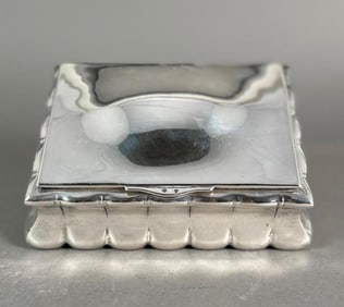 Austro-Hungarian .800 Silver Cigarette Box