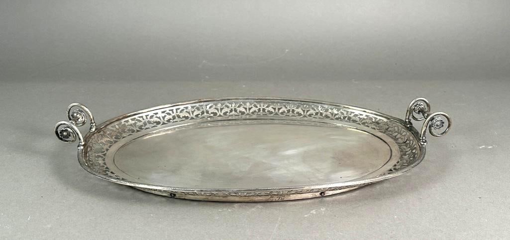 Austro-Hungarian .800 Silver Tray (1 of 9)