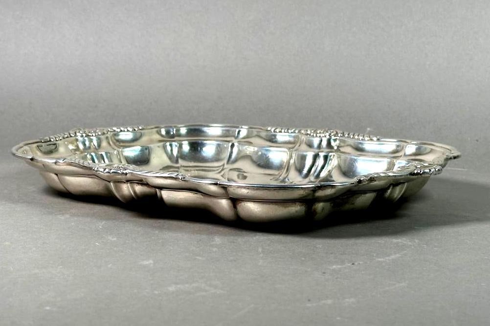 International Sterling Silver Serving Dish - 4