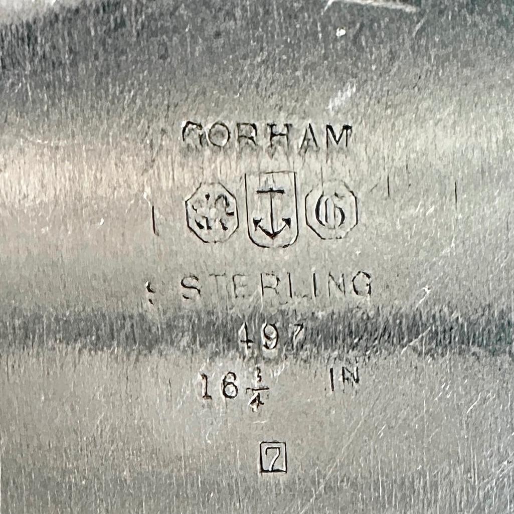 Gorham Marie Antoinette Sterling Silver Tray - 8