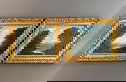 John A. Sargent III, Pair of Landscape Paintings