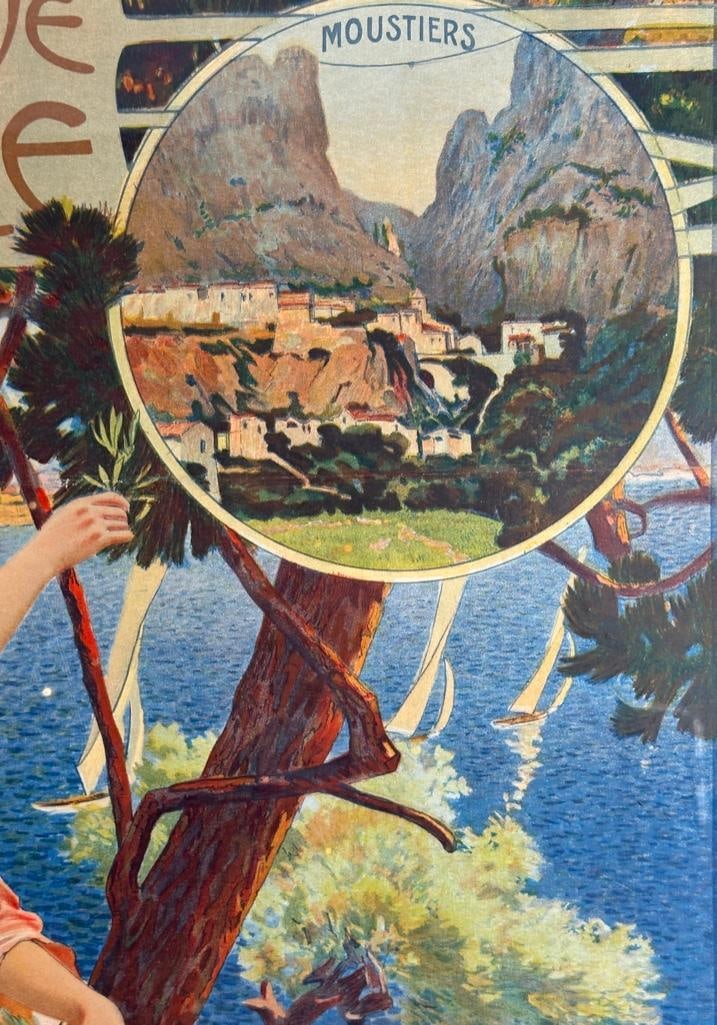 "Syndicat d'Initiative de Provence" Travel Poster, ca. 1910 - 4