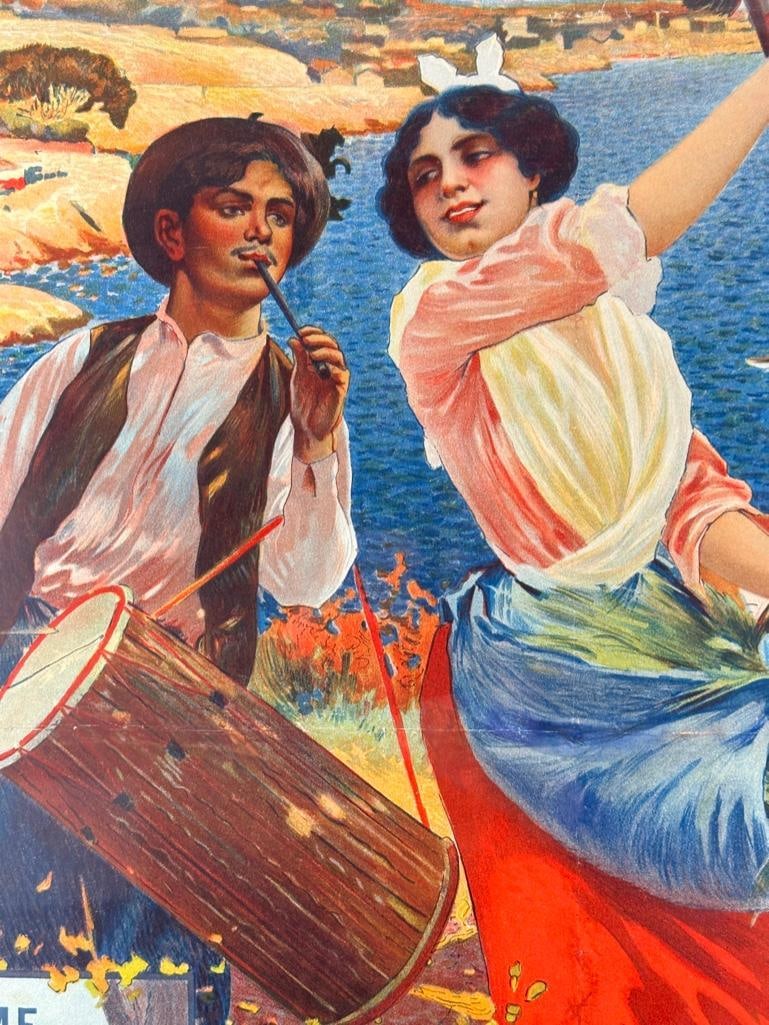 "Syndicat d'Initiative de Provence" Travel Poster, ca. 1910 - 5