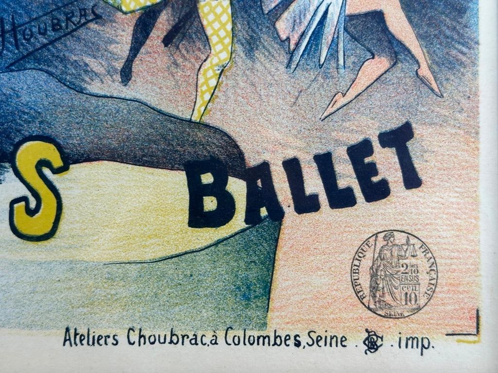 Alfred Choubrac Lithographic Advertising Poster "Casino de Paris", late 19th century - 4