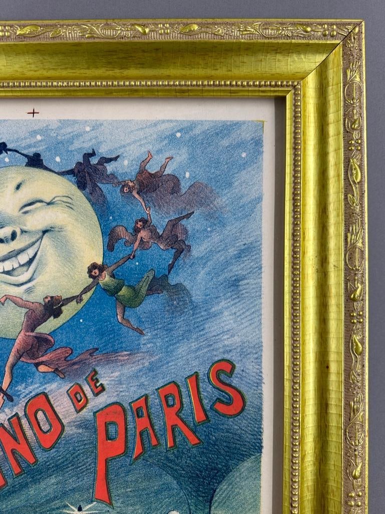 Alfred Choubrac Lithographic Advertising Poster "Casino de Paris", late 19th century - 5