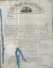 President Andrew Jackson Signed Document, 1834