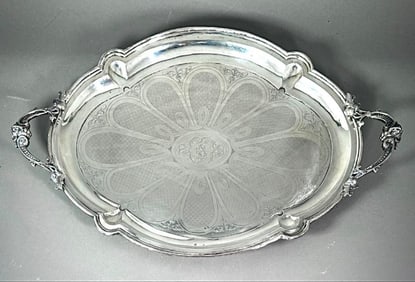 Austro Hungarian .800 Silver Tray