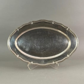 Austro-Hungarian .800 Silver Tray, c.1890-1900
