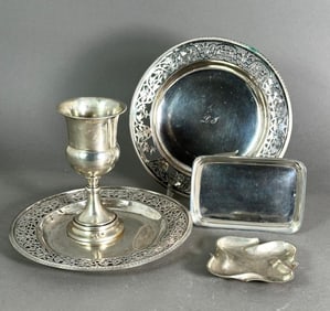 Assorted Austro-Hungarian .800 Silver Articles, c.1890-1930