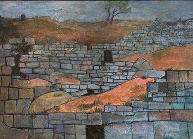 Robert Stinson Mixed Media, "Sadsahuaman Peru"