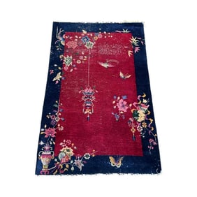 Chinese Art Deco Carpet 6' x 4'
