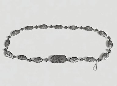 Navajo Silver Concho Belt