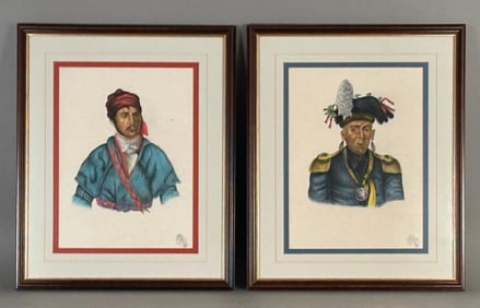 Wa-baun-see and Timpoochee Barnard, ca. 1838-42