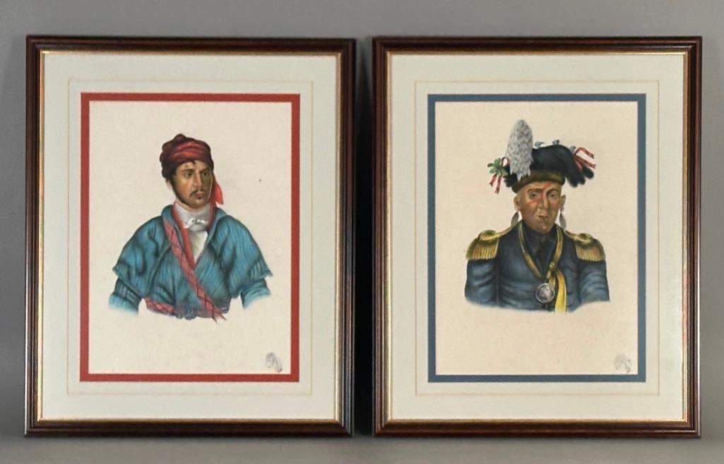 Wa-baun-see and Timpoochee Barnard, ca. 1838-42 (1 of 12)