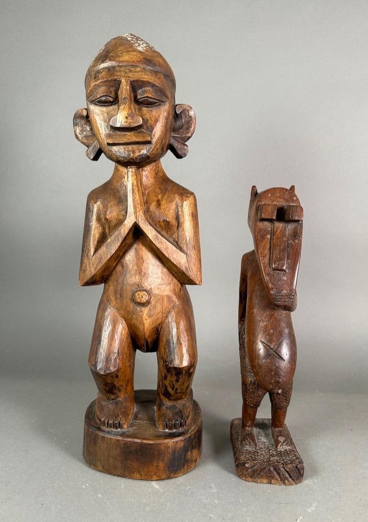 Two African Wood Carvings (1 of 7)