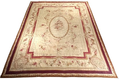 Savonnerie Carpet, French, Late 18th/Early 19th Century, 17'10" x 14'10"