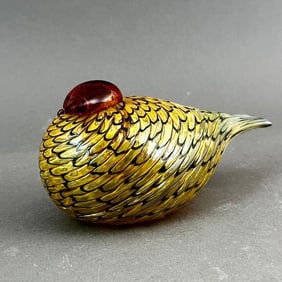 Iittala Glass Bird by Oiva Toikka, 2005