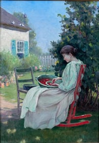 Luther E. Van Gorder Oil, "Summertime"